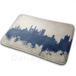 Carpets England Skyline Carpet Mat Rug Cushion Soft Non - Slip Cityscape United Kingdom