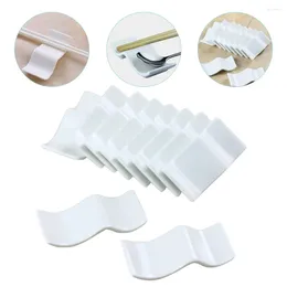 Dinnerware Sets 10Pcs Ceramic Chopstick Rest Holder Decorative Spoon Fork Kitchen Accessory