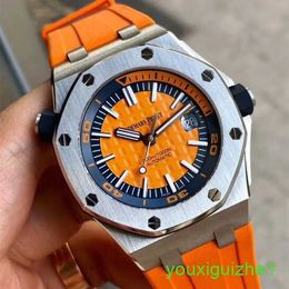 AP Brand Wristwatch Mens Royal Oak Offshore Automatic Mechanical Diving Sports Luxury Watches 42mm 15710ST.OO.A070CA.01