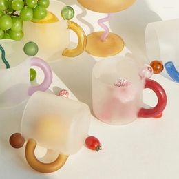 Wine Glasses Fashion Exquisite Cocktail Glass High Borosilicate Container Juice Tea Drink Cup Home Tableware Coffee Milk Accessories