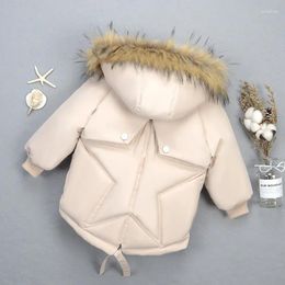 Down Coat Toddler Girl Winter Clothes Fashion Bubble Kids Girls Boys Jacket Baby Fur Children Warm