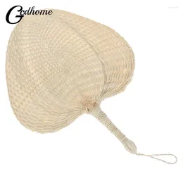 Decorative Figurines Hand Fan Straw Hand-woven Wedding Souvenir Handheld Mini Home Bamboo Dance Portable Gift Party Supplies
