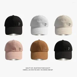 Ball Caps Braid Sports Hat Men Baseball Sunscreen Embroidered Letter Girl Korean Style Cap Sun