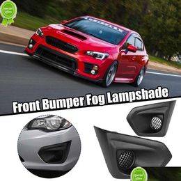 Car Other Auto Electronics New Fog Light Er For Subaru Impreza 2012 2013 2014 Lamp Trim 57731Fj000 57731Fj010 Headlight Shade Grille D Dhmju