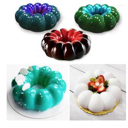 Baking Moulds Silicone Pastry Round Wreath Garland Shaped Cake Pans Tools Mousse Chocolate Dessert Mould Decoration