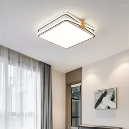 Ceiling Lights Nordic Simple Square Round LED Decor Light Gray Acrylic Ultra-Thin Luxury For Bedroom Study Living Room Restaurant