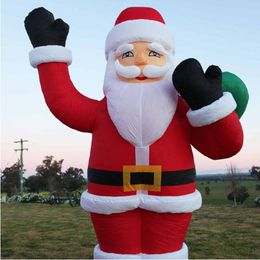 10mH (33ft) with blower Giant Inflatable Santa Claus Christmas Inflatables Outdoor Decoration For Yard Party Xmas Decorations