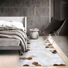 Carpets Simple Home Bedroom Bedside Mat Dots Pattern Living Room Area Rug Girls Decoration Rugs Anti-slip Lounge