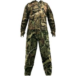 Sets/Suits Outdoor Hunting Bionic Camouflage Clothes Suits Men Summer Quick Dry Sun Protective Breathable Bird Watching Fishing Clothing