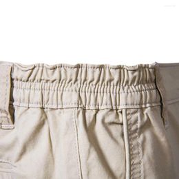 Men's Shorts Fashion Mens Business Casual Classic Cotton Fit Short Pants Middle Waist Regular Slight Stretch