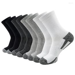 Men's Socks 6 Pairs Of Sports Buffered Running Breathable Outdoor Long Mid Calf