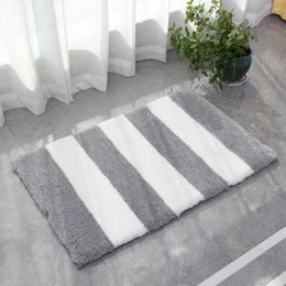 Bath Mats Comfortable Bathroom Shower Mat For Added Relaxation Easy To Instal Stylish Carpet Black White 41cm 61cm