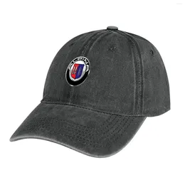 Berets Pina Black Circle Vintage Logo Cowboy Hat Summer Woman Hats Men's