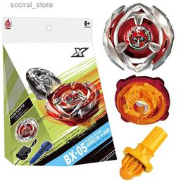 Spinning Top Bey X BX-05 Wizard Arrow Spinning Top with Launcher Grip Box Set Kids Toys for Boys Gift L240402