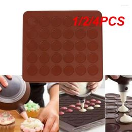 Baking Moulds 1/2/4PCS Silicone Cake Mat 30 Cavity Pastry Macaron Oven Mould Sheet Pad Tray Kitchen Tools