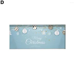 Tapestries Tapestry Decoration Exquisite Christmas Style Seasonal Garage Door Cover With Rich Colour Party