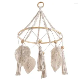 Tapestries Macrame Decor Cotton Swinging Ornament Home Woven Fringe Pendant For Living Room Garden Bedroom Balcony Boho Gifts