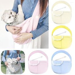 Cat Carriers Breathable Pet Supplies Should Bag Outdoor Dog Satchel Hangbag Canvas Carry