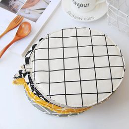 new 2024 1 Piece Cute Non-slip Yellow Grey Cotton Fashion Nordic Kitchen Cooking Microwave Gloves Baking BBQ Potholders Oven Mittsfor yellow