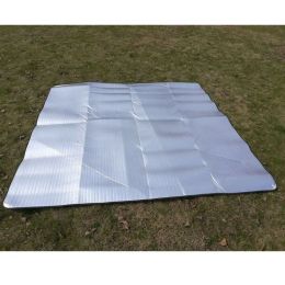 Mat 1pc Camping Mat Tent Mattress Waterproof Aluminum Foil Foldable EVA Picnic Beach Pad