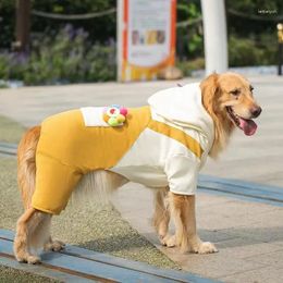 Dog Apparel Pet Clothes Overall Thickening Warm Costumes Golden Retriever Soft Medium To Large Dogs Suitable For All Breeds Of