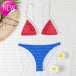2024 New Fashion Designer Sexy Bikini Sets Cheap Gradient Women Coloured swimsuits set Fashion Bathing Suit Summer Beach Style Wind