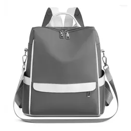 School Bags 2024 Waterproof Nylon Cloth Women Backpack Designer Luxury Light Travel Bagpacks Fashion Casual Female Shoulder