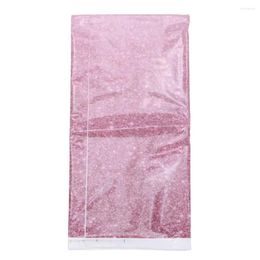 Table Cloth 4 Pack Plastic Gradient Pastel Tablecloth 54" X 108" Rectangular Protector Pink Shiny Sprinkle Tableclothes Party