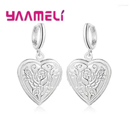 Dangle Earrings Brand Women Fashion Design Heart Style For Sale 925 Sterling Silver Birthday Party Gifts Wholesale