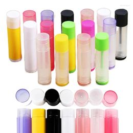 Storage Bottles 30Pcs 5ml Rotatable Lip Containers Tubes Empty Gloss Refillable Lipstick Plastic DIY Tube