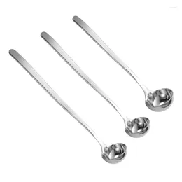 Spoons Coffee Spoon Long Handle Cocktails Stirring Stainsless Steels Dessert Ice Cream Dishwasher Safe