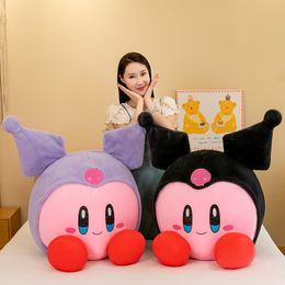 Kuromi Purple Rabbit Plush Toy Star Library Doll Birthday Gift Wholesale 35cm 2024