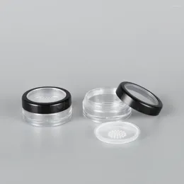 Storage Bottles 4 Pcs Powder Box Travel Accessories Puff Container Pack Small Plastic Makeup Containers
