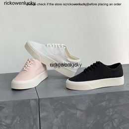 the row shoes The * Row New Fashion Casual Lace up Small White Shoes with Round Toe Thick Sole Lefu Shoes from Dongguan high quality