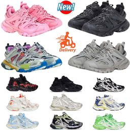 2024 new top Runner 7.0 Dress Shoes Graffiti Black Burgundy Leather Light Purple Neon White Luxury Brand Women Men Runners Sneakers Trainers