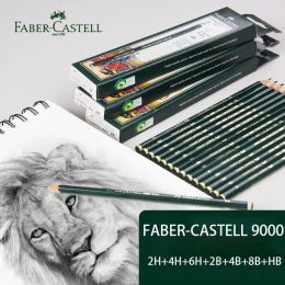 Pencils FaberCastell 9000 Graphite Sketch Pencil Sets Art 2H HB set of 8