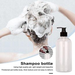 Storage Bottles Dispensing With Bottom Design Versatile Pet For Different Liquid Products Durable Bpa-free Pump Shampoo