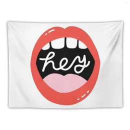 Tapestries Lips Tapestry Home Decorating Wall Aesthetic Decoration