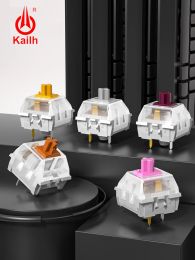 Pads Kailh Speed Switches Diy Mechanical Keyboard Switch Mx Rgb Smd 3pin Tactile Linear Clicky Swithes Sliver Copper Pink Thick Gold