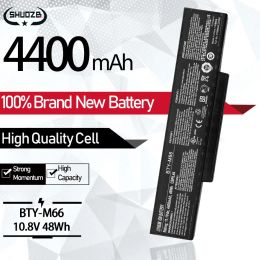 Batteries Laptop Battery BTYM66 For MSI SQU528 M655 M660 M662 M670 M677 CR400 PR600 PR620 GX400 GX600 GX610 10.8V 4400mAh 48Wh