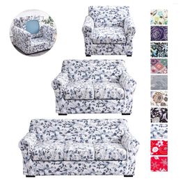 Chair Covers Sofa Cover With Separate Cushion 1 2 3 Seater For Living Room Armchair Protector Elastic Spandex