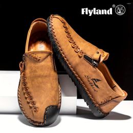 Casual Shoes Leather Sneakers For Men Motorcycle 2024 In Waterproof Luxury Dress Loafers Footwear