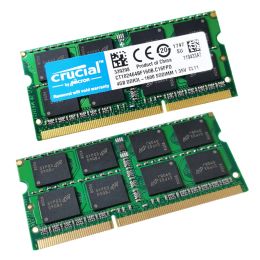 RAMs 50PCS DDR3 4GB 8GB 16GB laptop Ram PC3 8500 10600 12800 1066 1333 1600MHZ DDR3L 204pin 1.5v Notebook Sodimm Memoria Ddr3