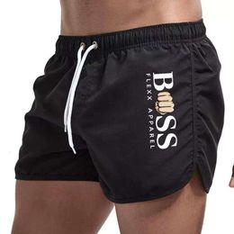 2023 New Men's Fashion Beach Polyester Multicolor Leisure Sports Tripartite Shorts for Men 40