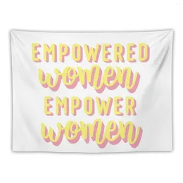 Tapestries Empowered Women Empower Tapestry Kawaii Room Decor Decorations For Girls Decoration Rooms