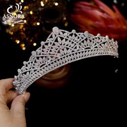 Wedding Hair Jewellery New Design Royal Zircon Tiara Sweet 16 Bridal Hair Jewellery Wedding Hair Accessories Wedding Tiaras Princess Crystal Crowns L46