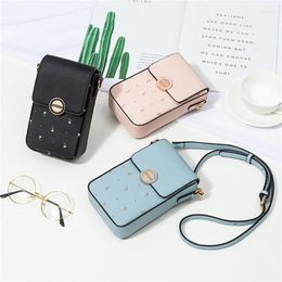 Hot Shoulder Bags Print Messenger Woman 2024 Fashion Small Crossbody For Mobile Phone Mini PU Leather Bag Girls