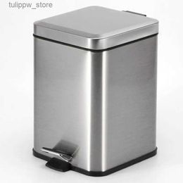 Waste Bins Automatic Large Smart Trash Can Stainless Steel Kitchen Intelligent Sensor Bucket Garbage Dustbin Food Waste Bathroom Trash Can L46