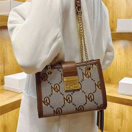 Designer handbag Factory direct sale Summer womens feeling versatile ins texture chain shoulder bag