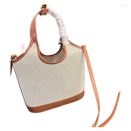 Shopping Bags Two-Fare Canvas Women Bag Personalized Design Handbag Exquisite Vintage